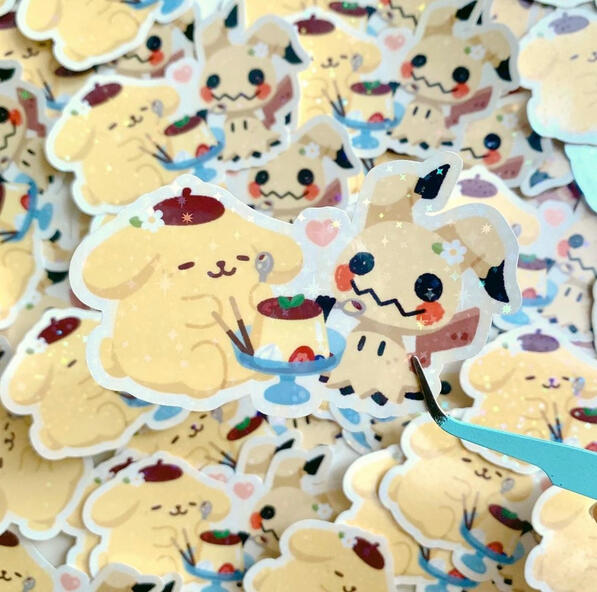 Purin & Mimikyu